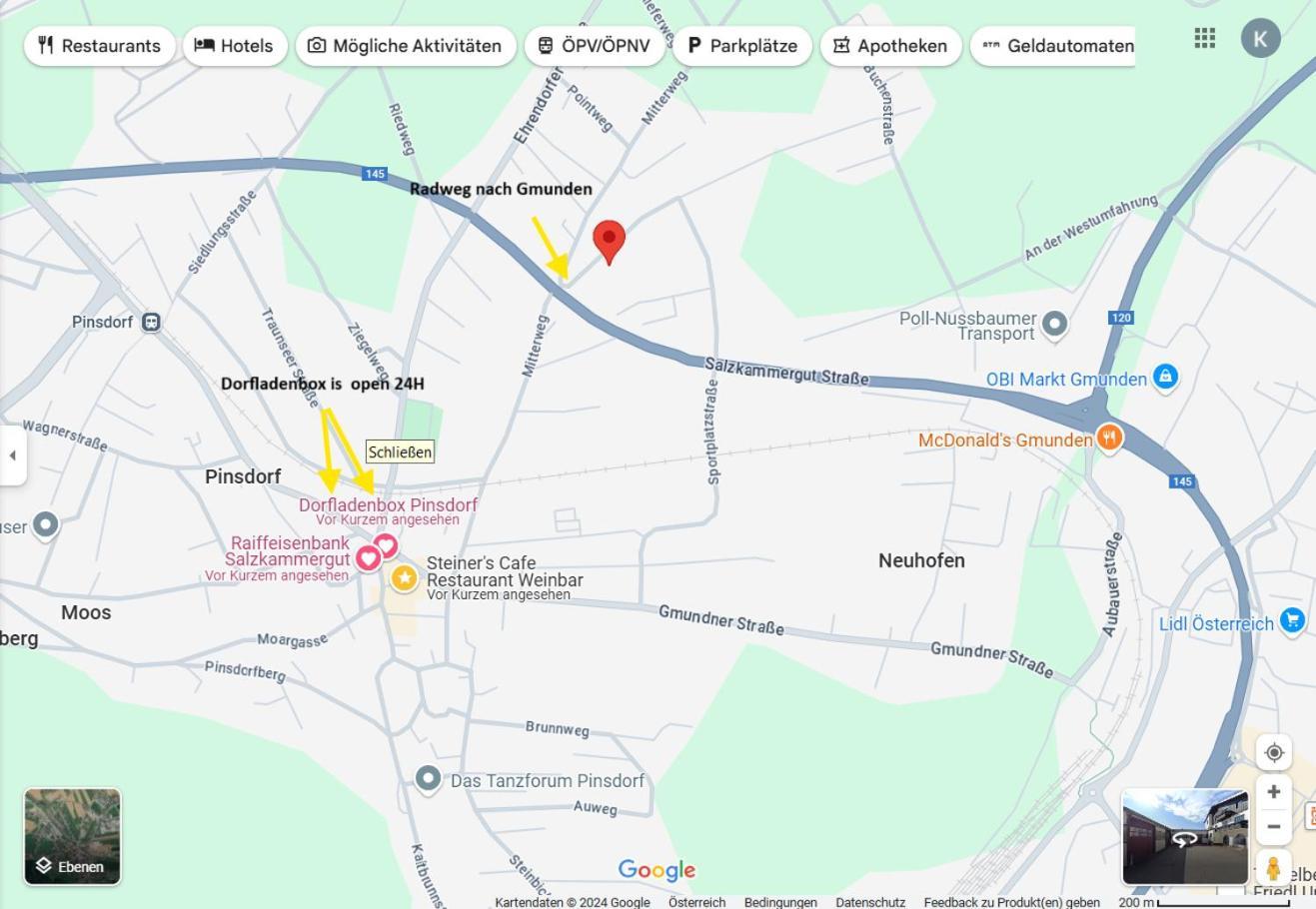 Ferienwohnung Nahe Gmunden Top 3 Pinsdorf 외부 사진